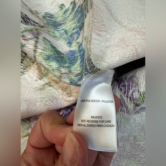 NWT Women’s Danny and Nicole A-Line Floral Sleeveless Dress w/ Pockets size 6 - Picture 10 of 13